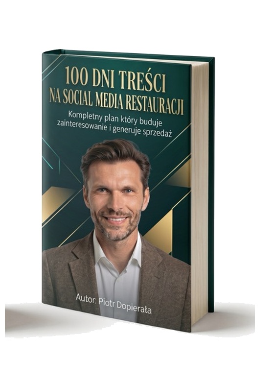 Okładka: 100 dni treści restauracji